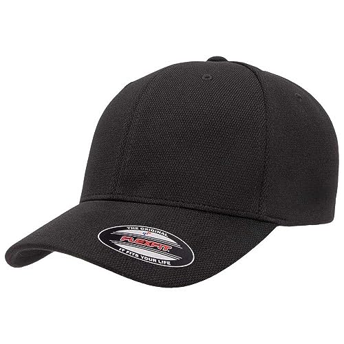 Flexfit Unisex Cool & Dry Sport Cap czapka bejsbolówka, czarny, L-XL