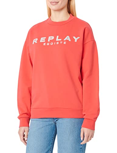 Replay Bluza damska, 155 czereśniowa czerwień, S