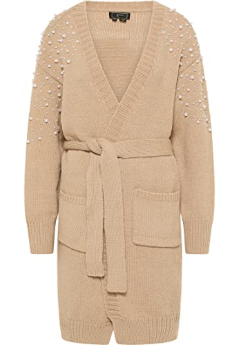 faina Kardigan damski 11025481, beżowy, XL-XXL