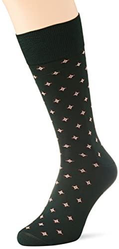 HACKETT LONDON Męskie skarpety kwadratowe, 665 zielone, rozmiar M, 665 GREEN, Small