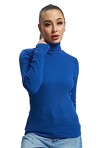 ONLY Onlphiline L/S koszulka damska z rolowanym dekoltem, Sodalite Blue, S