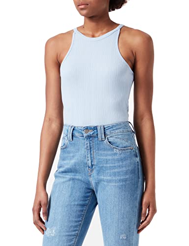 Vila Damski top Viathalia New Strap NOOS Top, niebieski (Kentucky Blue), XXL (DE)