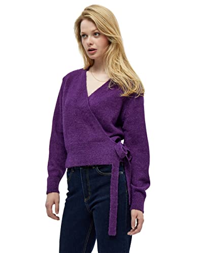Peppercorn Damski kardigan Penelope Wrap Violet UK | Jesienny kardigan | Rozmiar, 1632 Imperial Purple, S