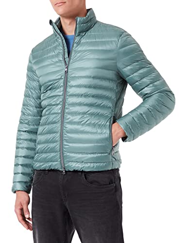 Geox Męska kurtka M WARRENS Silver Pine, 58, srebrny, 58