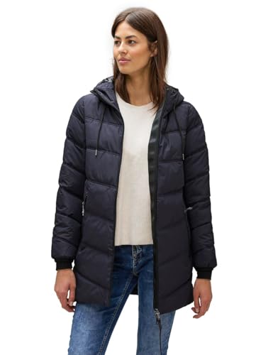 STREET ONE Damska kurtka zimowa A201884, Gravity Blue, 34, Gravity Blue, 34
