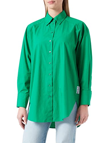 HUGO Damska bluza Ennia, Medium Green311, 42