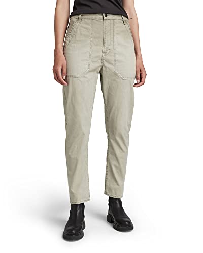 G-STAR RAW Damskie spodnie 3D Fatigue Boyfriend, Zielony (Shamrock Vintage Gd 9740-d187), 26W Regular