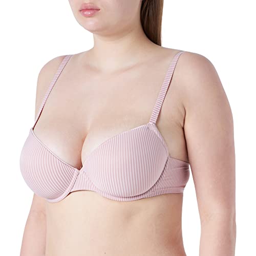 ESPRIT Damski biustonosz z miękkimi paskami Fashion_par Classic Padded Bra, Stary różowy, 115A