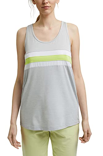 ESPRIT Damska bluzka tenisowa, 041/Jasny Szary 2., XS