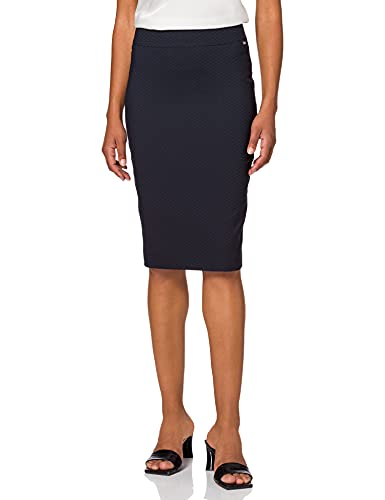 Mexx Damska spódnica ołówkowa Mexx Midi, Niebieski (Peacoat Navy 193920), 34