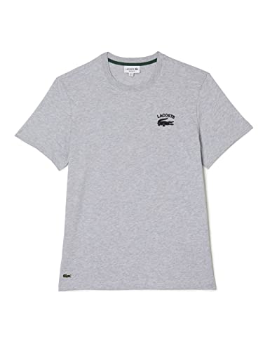 Lacoste T-shirt męski, Srebrna Chiny, 3XL