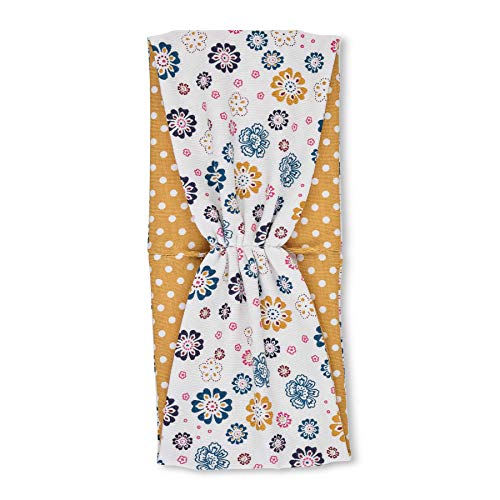 Sterntaler Dziewczęca opaska na czoło, motyw kwiatowy, kolor: ecru, 1802104.0, écru, 45