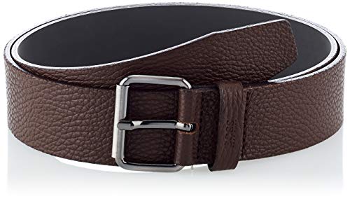 BOSS Pasek męski, Dark Brown202, 90
