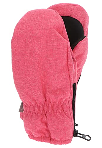 Sterntaler Unisex dziecięce rękawiczki z kciukiem i bocznym zamkiem błyskawicznym, Magenta Melange, 3