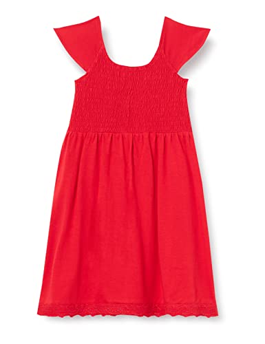 Lemon Beret Sukienka chłopięca Small Girls Dress, czerwony (Tomato Puree), 5 Lat