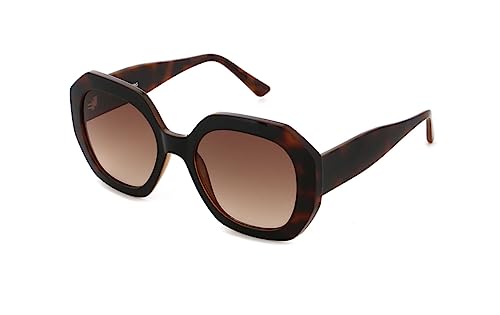 Basley Damskie okulary przeciwsłoneczne 8282-A-41, brązowe, normalne, brązowy, jeden rozmiar