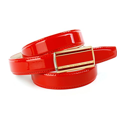Anthoni Crown Pasek damski, czerwony (Rot 050), 85|#85|#6631 (Producent rozmiar:85)