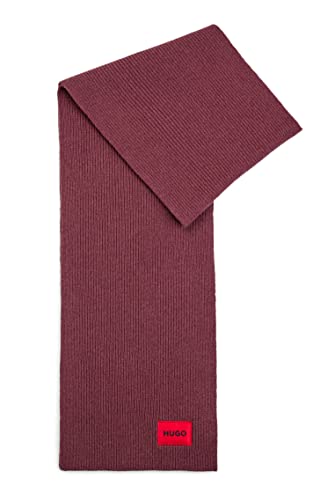 HUGO Szalik męski, Dark Brown204, jeden rozmiar