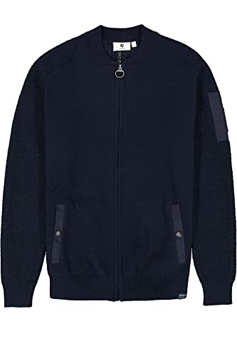 Garcia Męski kardigan z dzianiny, Dark Moon, XL