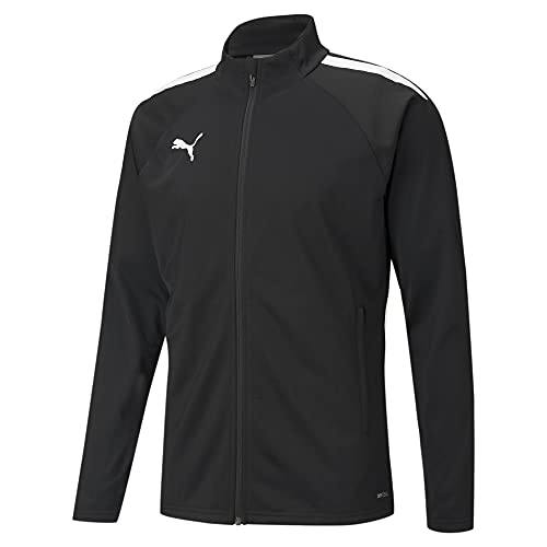 PUMA Teamliga Męska kurtka treningowa, TeamLIGA Kurtka treningowa, Czarny/biały, XL, Puma czarno-puma biały, XL