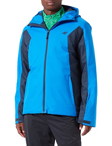 4F Męska kurtka męska SKI KUMN002 Dżinsy, Cobalt, M, Kobalt, M