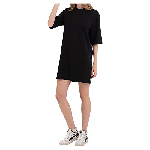 Replay Luźna sukienka damska, 098 BLACK, XXS