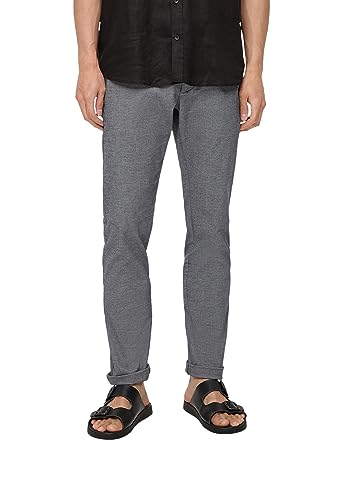 s.Oliver Spodnie męskie slim fit niebieskie 34, niebieski, 34W / 30L