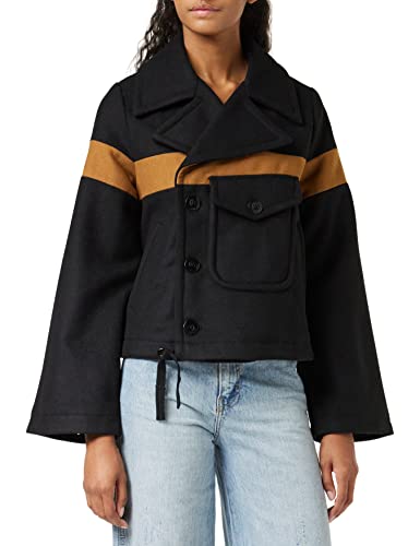 G-STAR RAW Pantzer Flair Kurtka Damska, Czarny (Dk Black D22256-B965-6484), XL