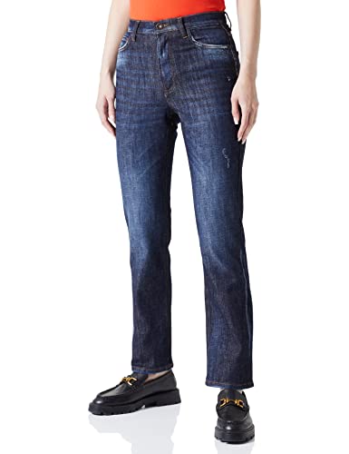 Sisley Dżinsy damskie, Ciemnoniebieski denim 902, 31