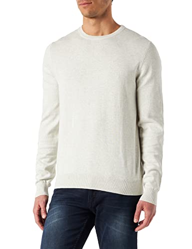 Daniel Hechter Sweter męski, kremowy melanż, L