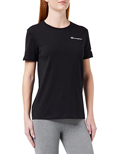 Champion Damska koszulka American Classics Small Script z logo, czarny, XS