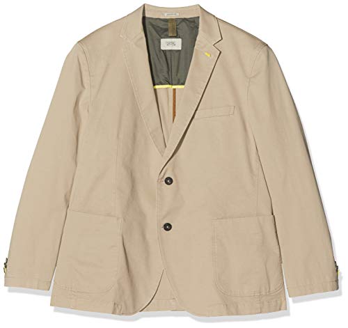Camel Active Męska Marynarka Sacco Blazer, Beżowy Beżowy 11, 122 Cm