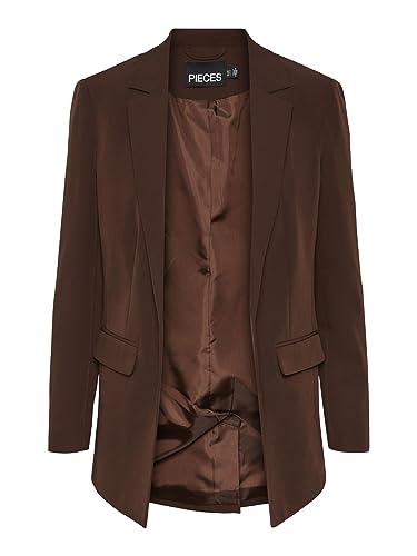 PIECES Damska kurtka PCBOSSY LS Loose NOOS Blazer, Chicory Coffee, L