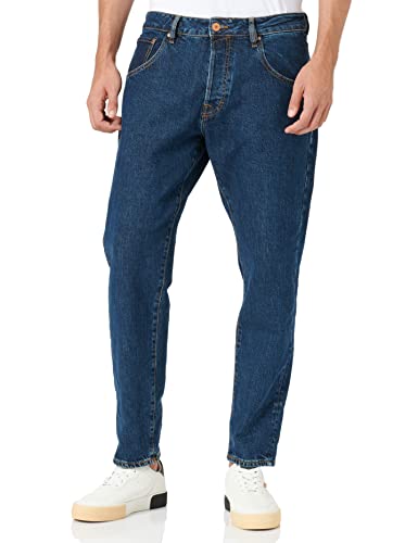 Jack & Jones Spodnie męskie, Niebieski drelich