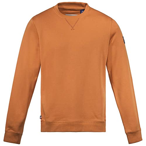 Dolomite Męska koszula biznesowa Camiseta Crew MS Gardena Sienna ORANGE, XL, Sienna Orange