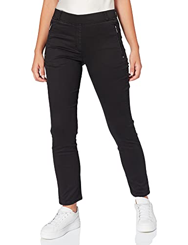 Raphaela by Brax Damskie spodnie Lavina z zamkiem błyskawicznym, anthra, 31W / 32L