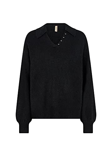 SOYACONCEPT Women's SC-Nessie 46 damski sweter sweter, 9999 czarny, średni