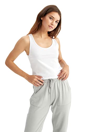 DeFacto Kamizelka damska, biały, XXL