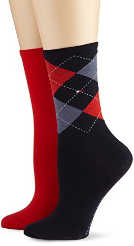 Tommy Hilfiger Skarpety (zestaw 2 sztuk) Damskie, Wielokolorowy (Midnight Blue 563), 39-42 EU