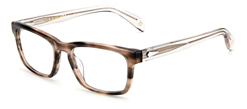 rag & bone Męskie okulary przeciwsłoneczne Rnb7045, beżowy róg, 54, Beżowy róg, 54