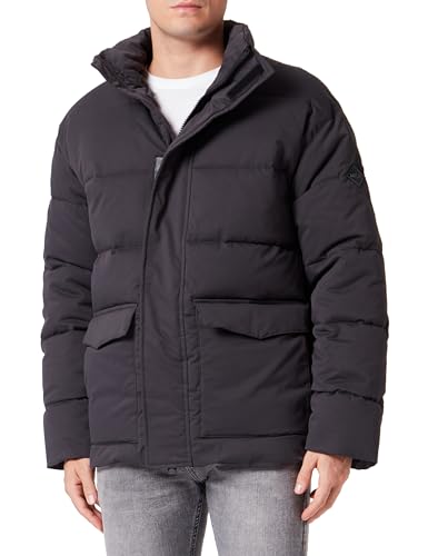 Replay Męska kurtka zimowa comfort fit, 228 PIRATE BLACK, XL