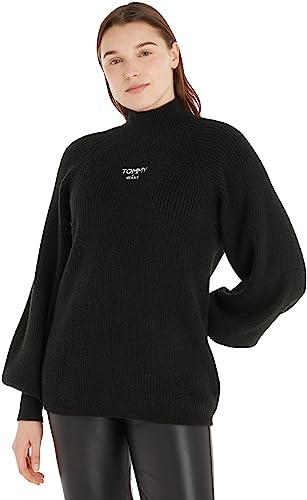 Tommy Jeans Damska bluza Tjw RLX Golf Lofty, Czarny, L