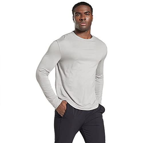 Reebok Męska koszulka z długim rękawem Ts Ac+Dreamblend Ls, Pugry3, XXL, Pugry3, XXL