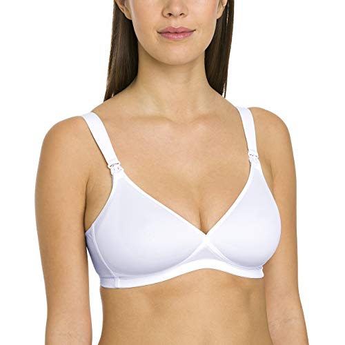 Anita Maternity Miss Anita Biustonosz Kobieta, Biały (Weiß 006), 85E