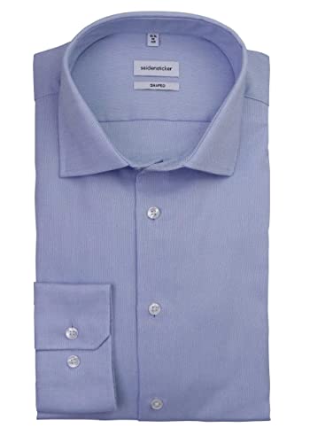 jedwabna naklejka jedwabna męska koszula biznesowa w kształcie dopasowania męska koszula biznesowa (1, niebieski (środkowy liść), 45