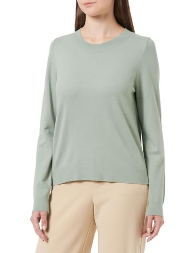 s.Oliver damski sweter z długim rękawem, zielony 44, zielony, 44