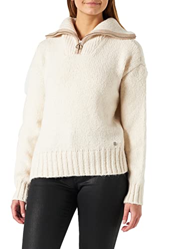 MUSTANG Damski sweter Carla Troyer Whisper White 2013, M