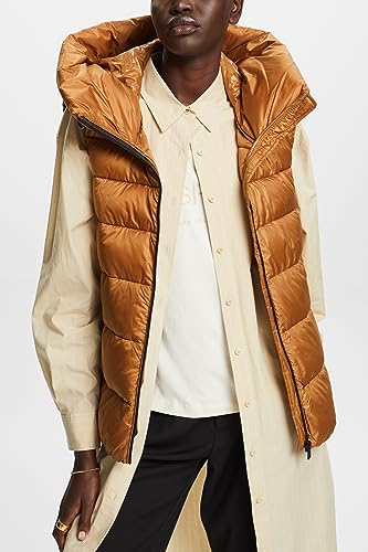 ESPRIT Kamizelka damska, 235/karmel., XXS