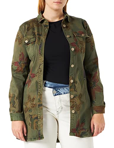 Desigual Damska sukienka Vest_Budapest Casual, zielony, S