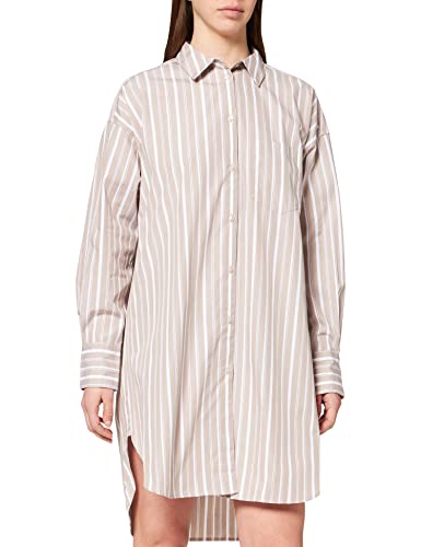 JJXX Damska koszula JXLacy Oversized Poplin, Fog, M